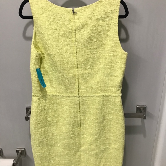 Per se Citron sleeveless summer tweed-like texture dress - Picture 6 of 13